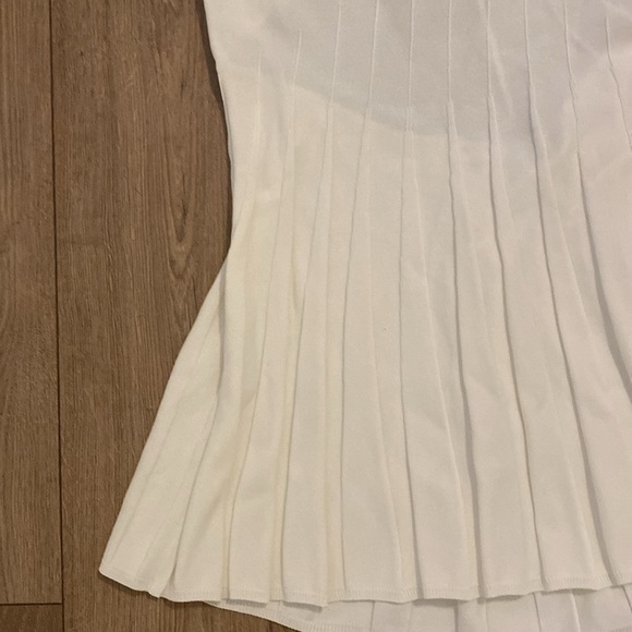 NWT MESHKI | Kendra Rib Knit Mini Dress | White | XXL - Picture 10 of 15